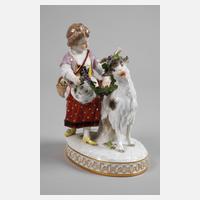 Meissen "Mädchen mit Ziegenbock"111