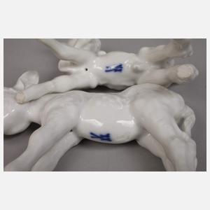 Meissen "Esel" und "Kalb"