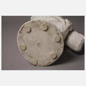 Nymphenburg "Papagei auf Natursockel"