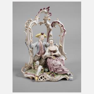 Nymphenburg "Winzer und Winzerin in der Laube"