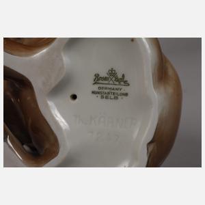 Rosenthal zwei Hunde