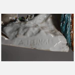 Thüringen Paar große Papageien