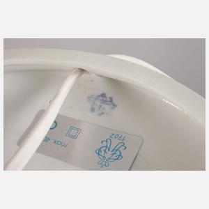 Volkstedt Lithophanie-Lampe mit Dame