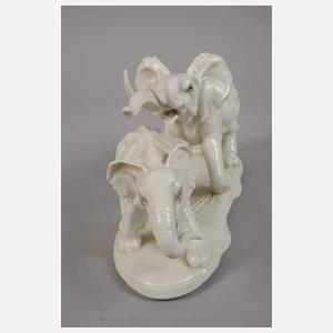 Volkstedt-Rudolstadt Elefantengruppe