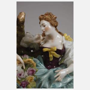 Galantes Gärtnerpaar