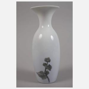 Kopenhagen Vase Stockrosendekor