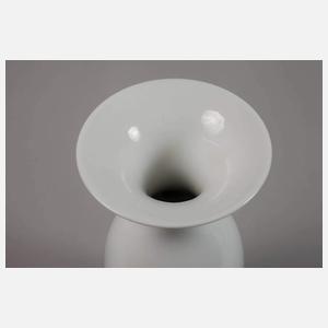 Kopenhagen Vase Stockrosendekor