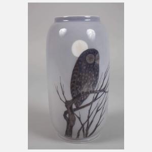 Kopenhagen Vase Eulenmotiv