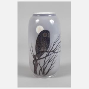 Kopenhagen Vase Eulenmotiv
