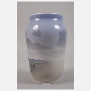 Kopenhagen Vase Landschaftsdekor