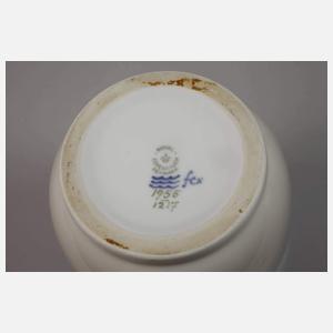 Kopenhagen Vase Landschaftsdekor