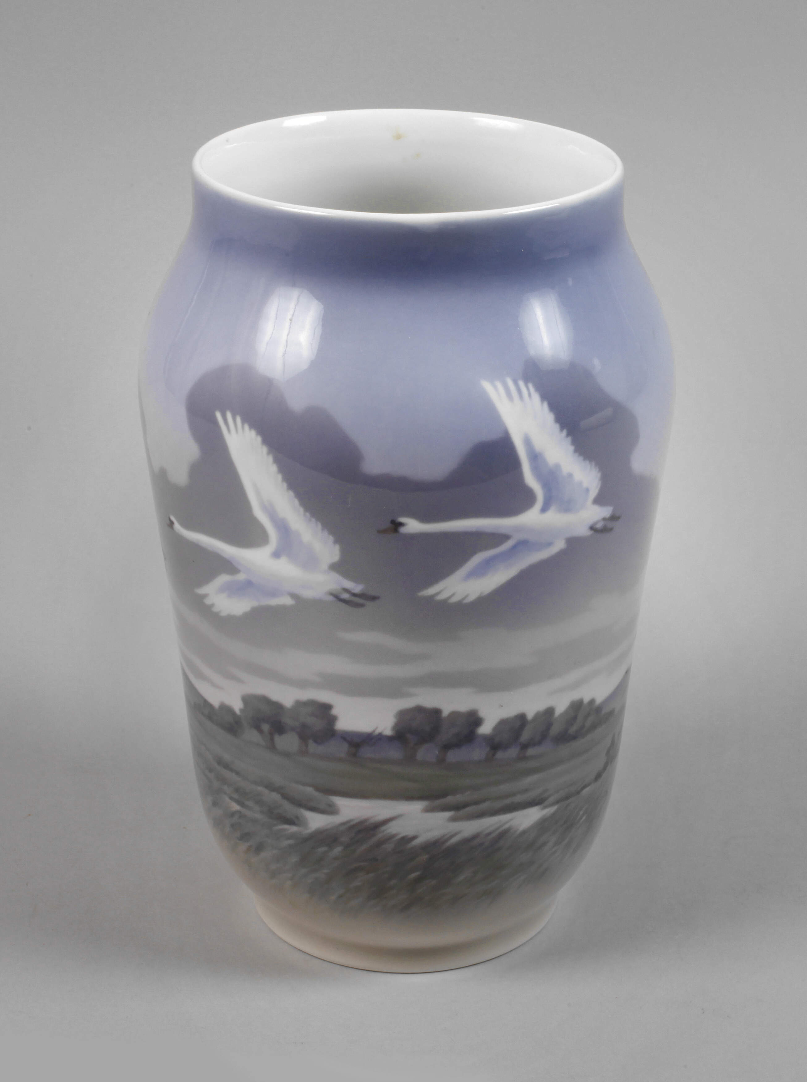 Kopenhagen Vase Landschaftsdekor