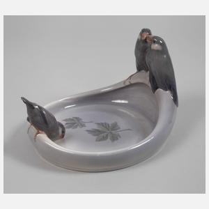Kopenhagen Schale mit Finken