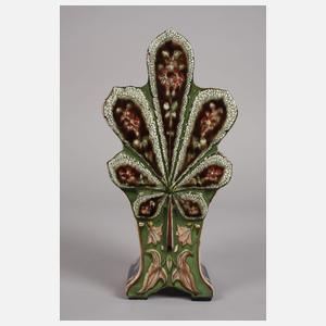 Royal Bonn Henkelvase Kastanienblattdekor