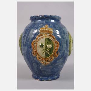 Keramikvase aus bayerischem Adelsbesitz