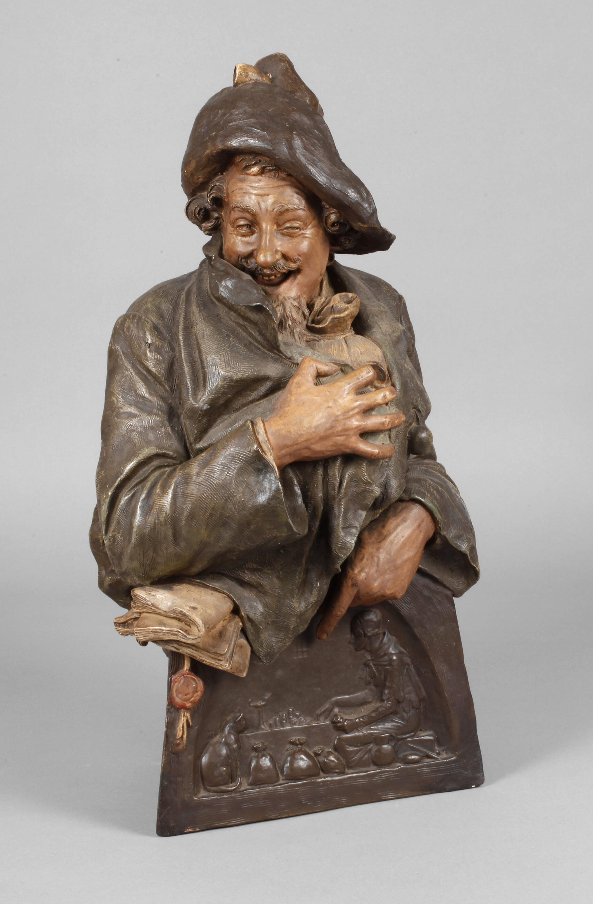 Amphora Büste "Der Dieb"