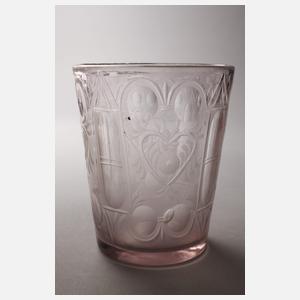 Großes barockes Becherglas