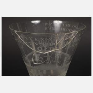 Barocker westfriesischer Trinkpokal