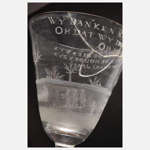 Barocker westfriesischer Trinkpokal