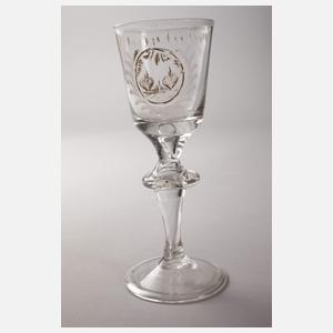 Barockes Hochzeitsglas