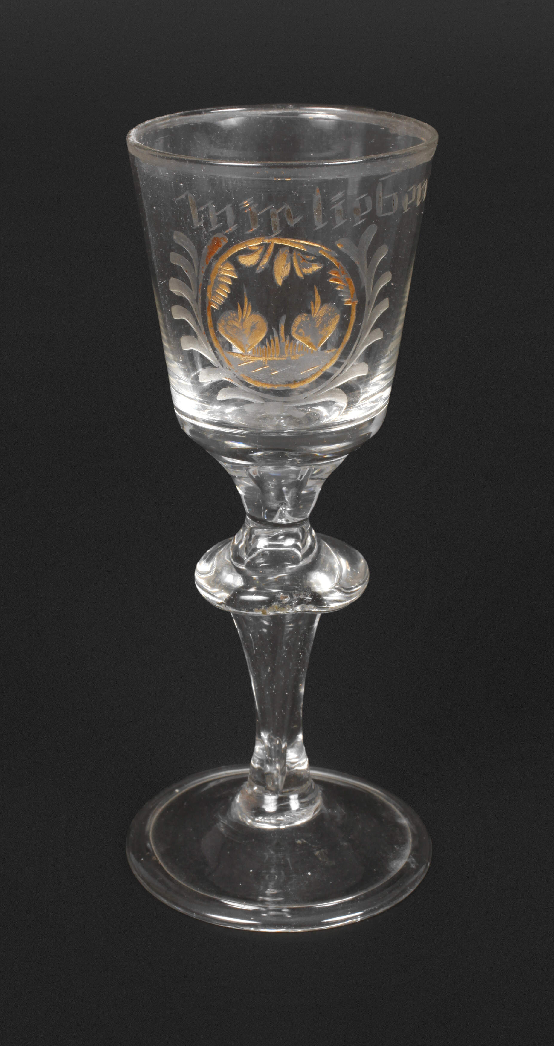 Barockes Hochzeitsglas