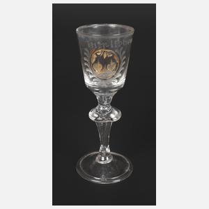 Barockes Hochzeitsglas