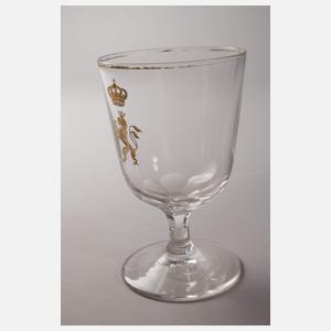 Trinkglas aus Adelsbesitz