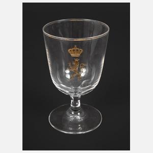 Trinkglas aus Adelsbesitz