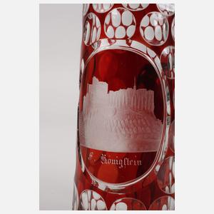 Großer Andenkenkrug Festung Königstein