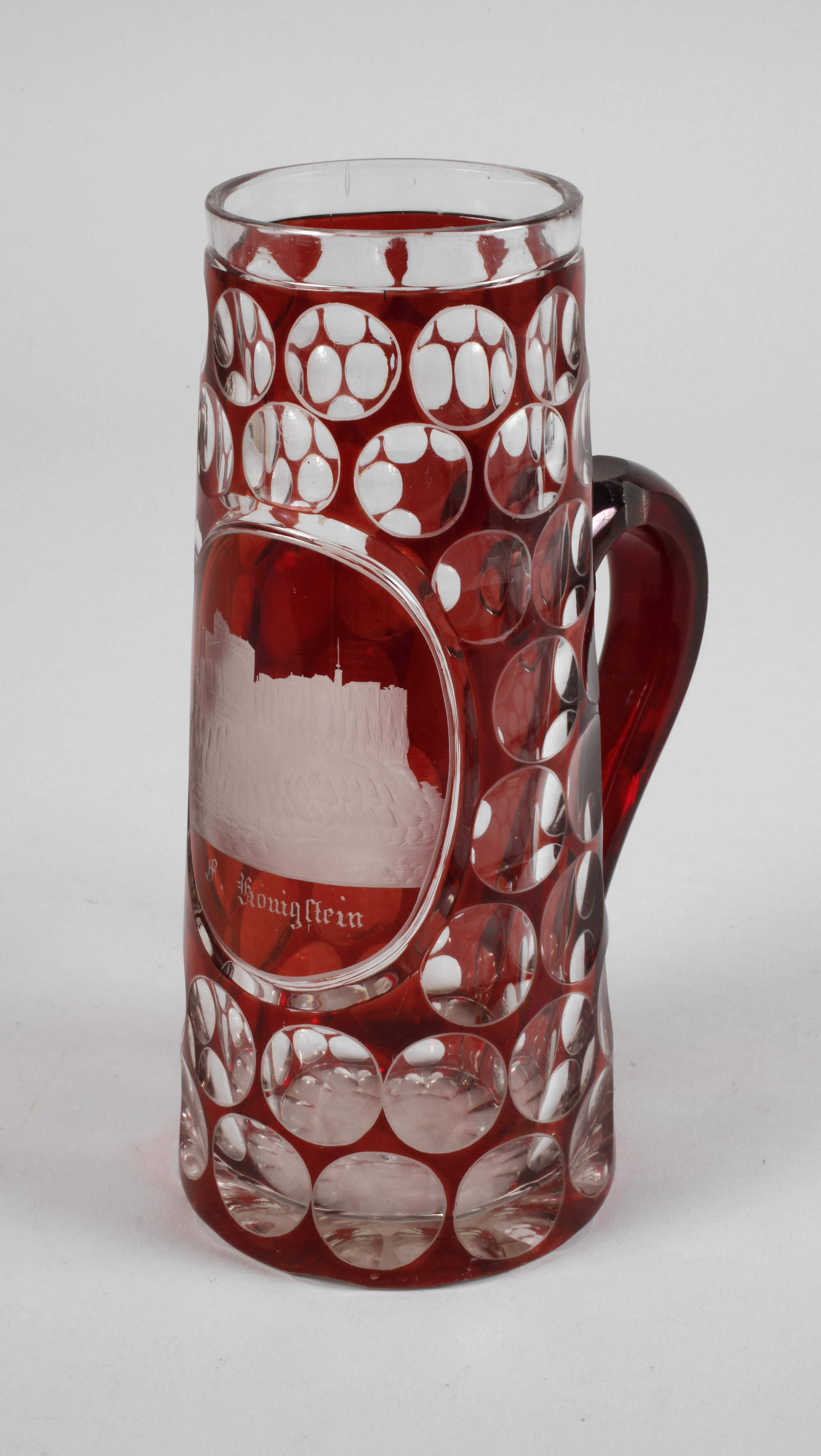 Großer Andenkenkrug Festung Königstein