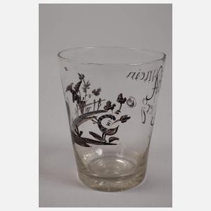 Becherglas Biedermeier