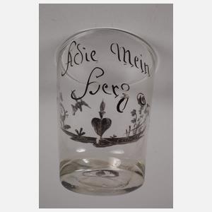 Becherglas Biedermeier