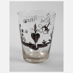 Becherglas Biedermeier