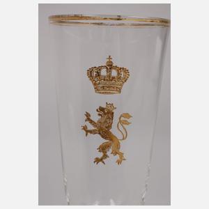 Trinkglas aus Adelsbesitz