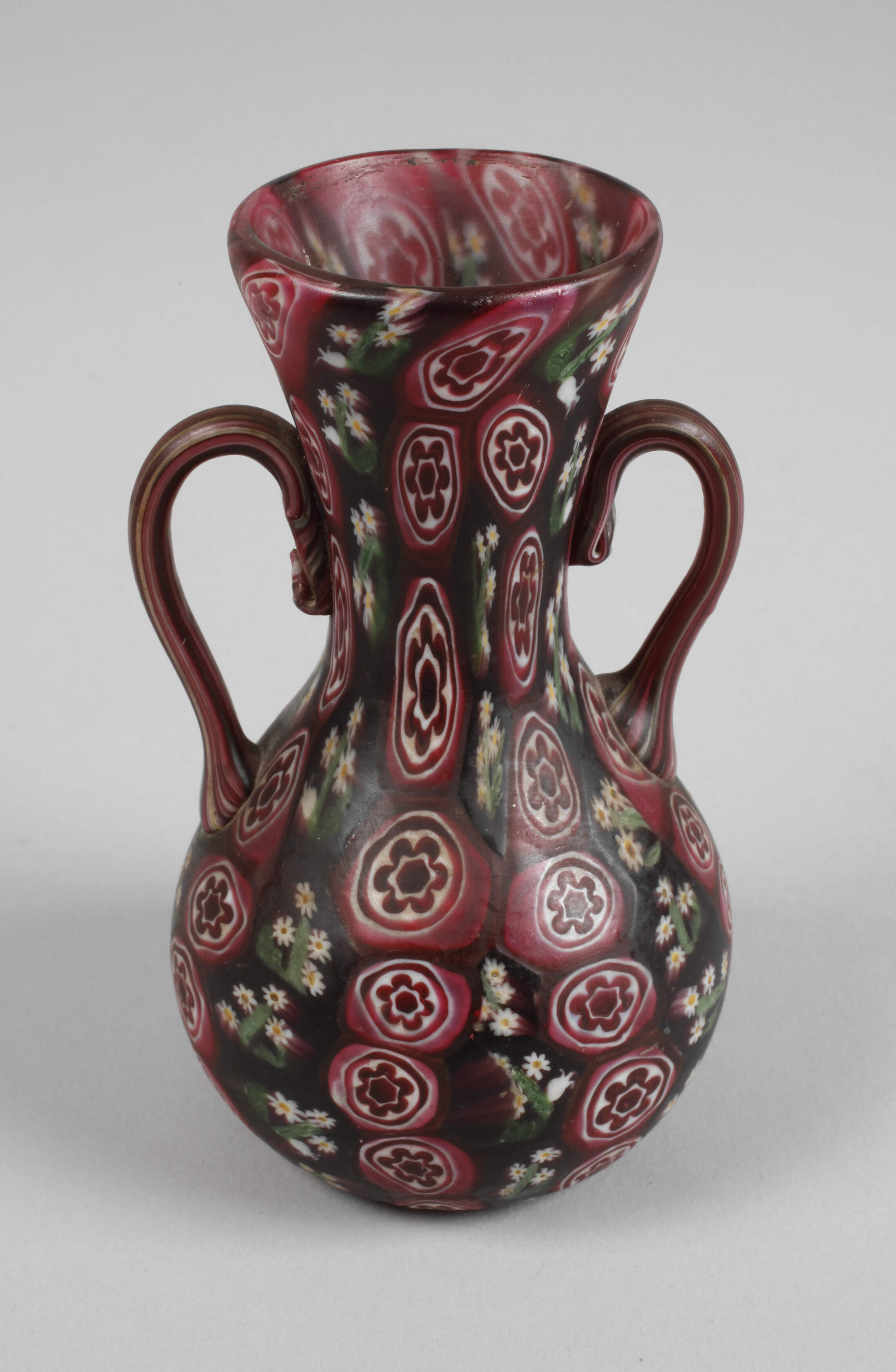 Murano Vase Millefiori