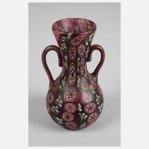 Murano Vase Millefiori