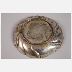 Barocke Silberschale