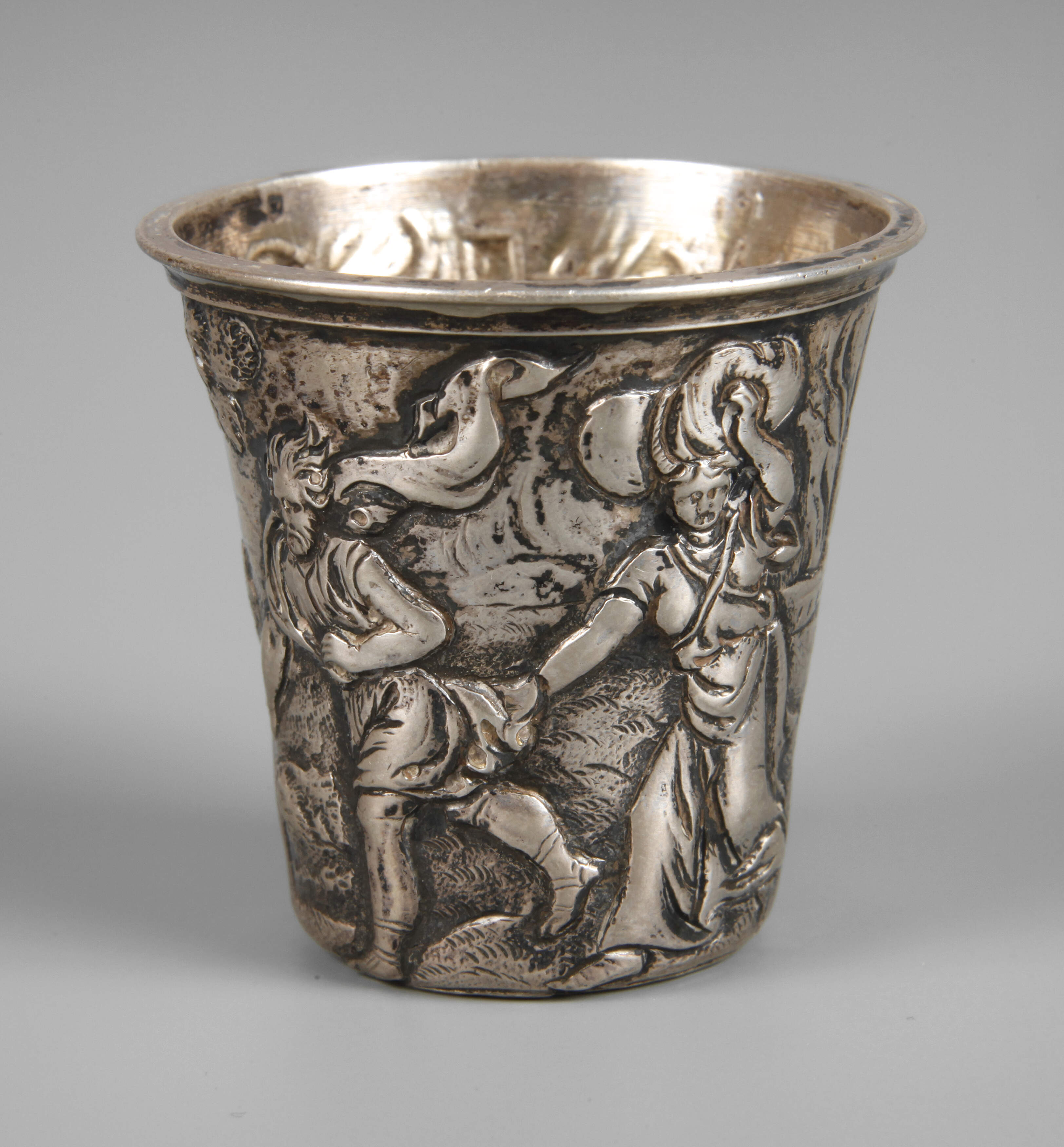 Kleiner Silberbecher Barock