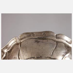 Silberleuchter im Barockstil