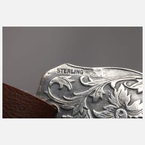 Kofferanhänger Silber