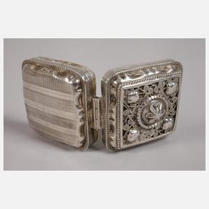 Pillendose Filigranarbeit