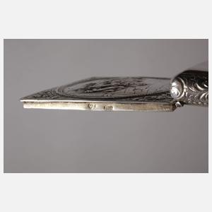 Silber Zigarettendose