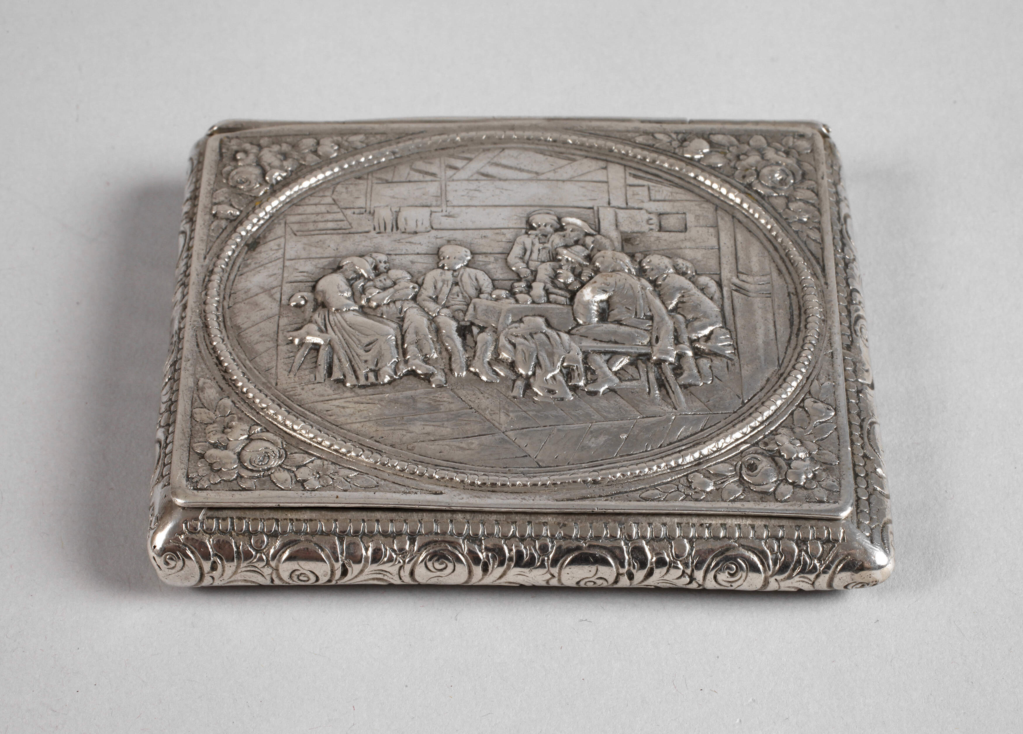 Silber Zigarettendose