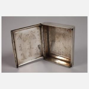 Zigarettenetui Silber