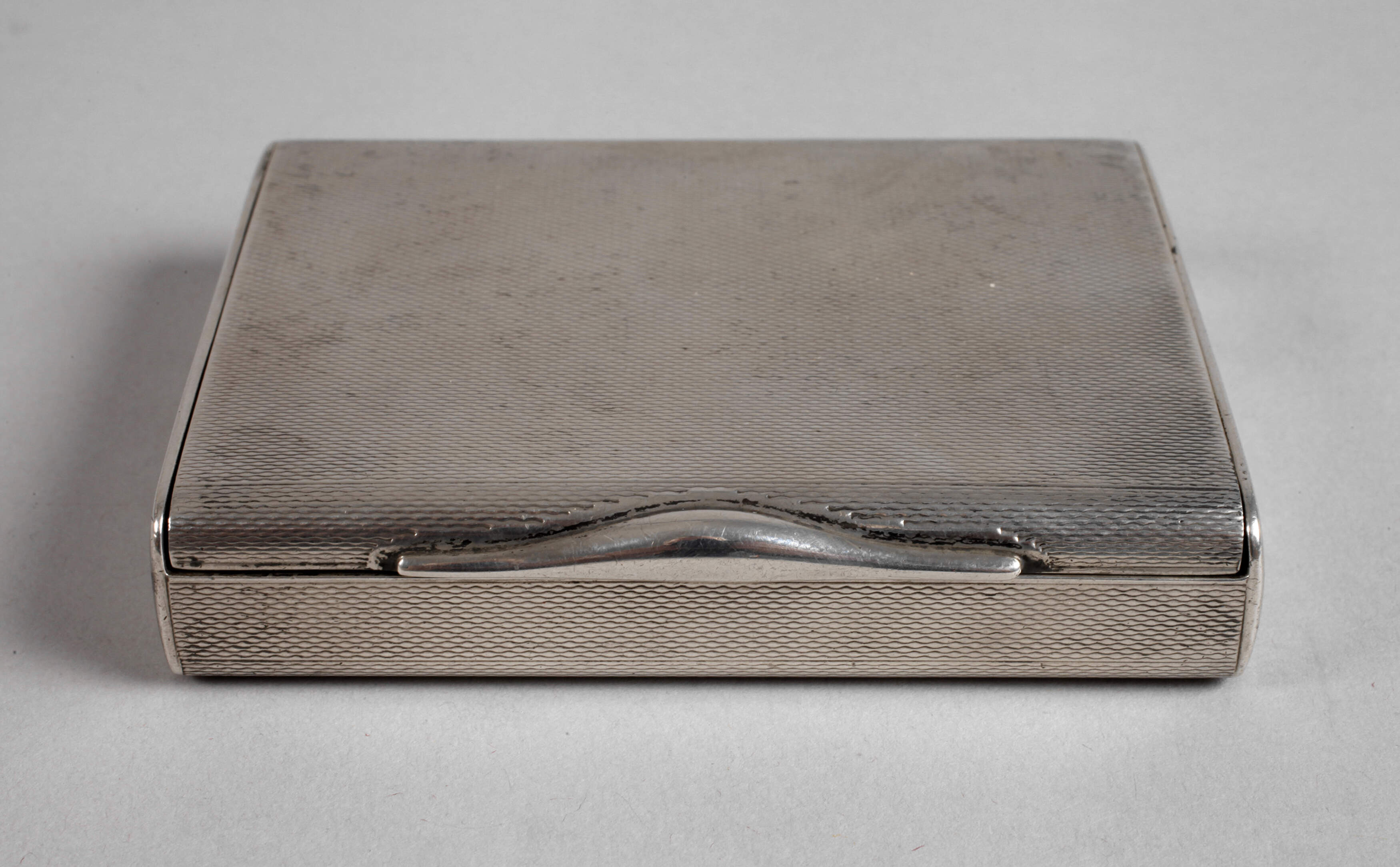 Zigarettenetui Silber