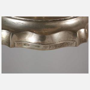 Silber großer siebenflammiger Kandelaber