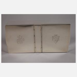 Silber Zigarettendose England