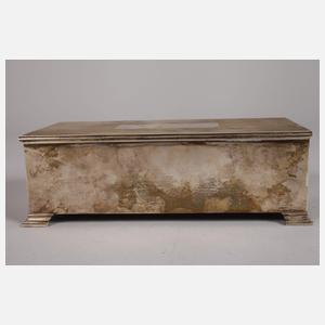 England Zigarettenbox Silber