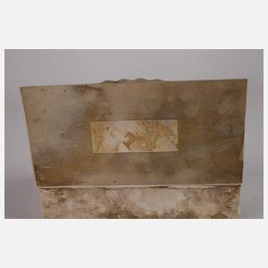England Zigarettenbox Silber