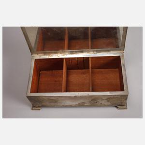 England Zigarettenbox Silber